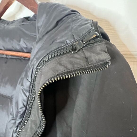 Comptoir Des Cotonniers Black Mid-Length Removable Puffer Lining Jacket - Picture 4 of 7